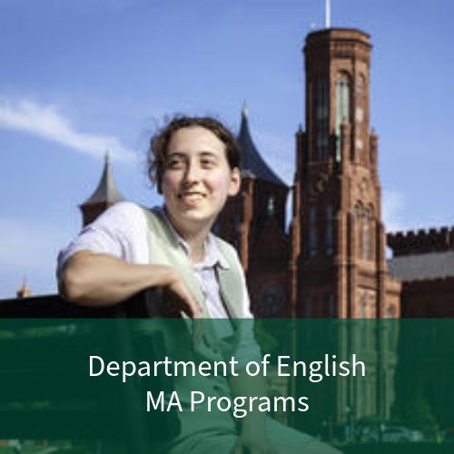 Department of English MA Programs
