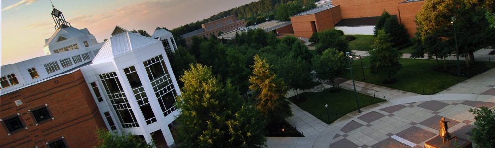 Fairfax Campus, Johnson Center Aerial View