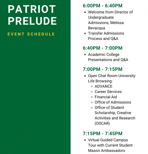 Patriot Prelude Event Schedule (1)