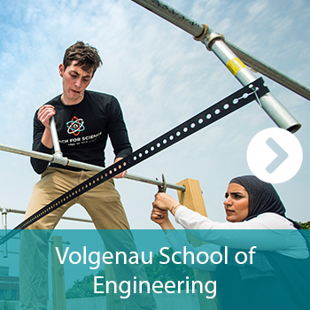 The Volgenau School of Engineering is a multidisciplinary school that maintains a dual pre-eminence in both information technology and engineering.